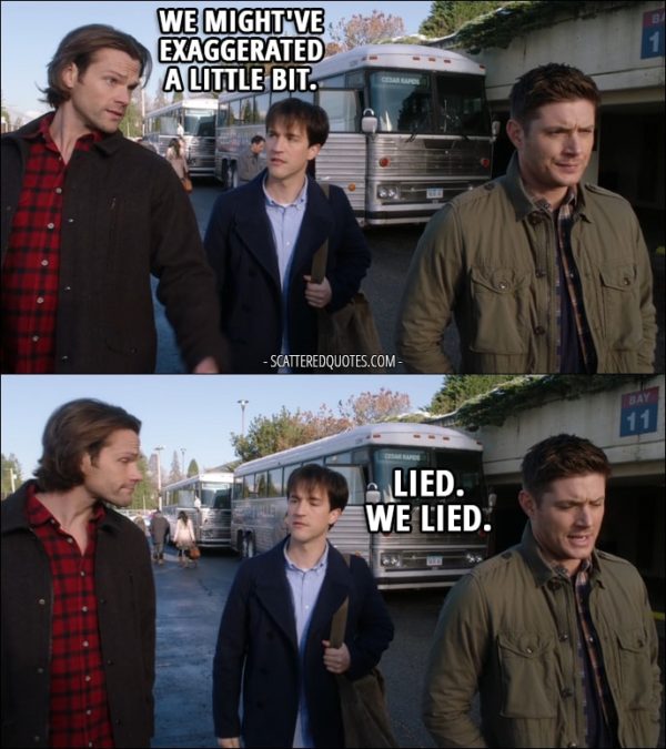 10 Best Supernatural Quotes from 'Family Feud' (12x13) | Scattered Quotes