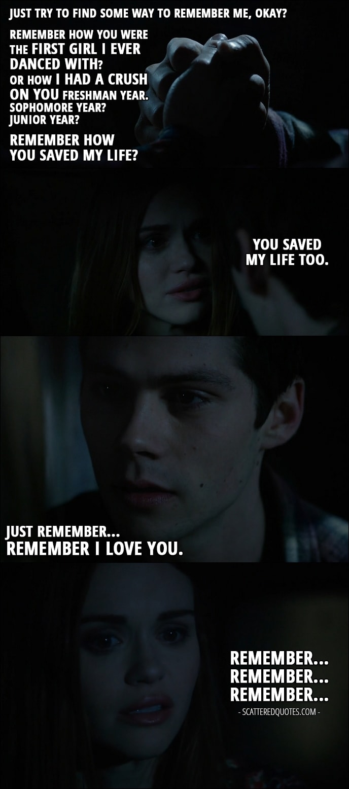 10 Best Teen Wolf Quotes from Memory Lost 6x01 Stiles Stilinski