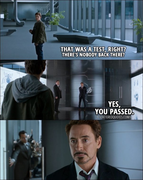 8 Best 'SpiderMan (2017)' Quotes Scattered Quotes