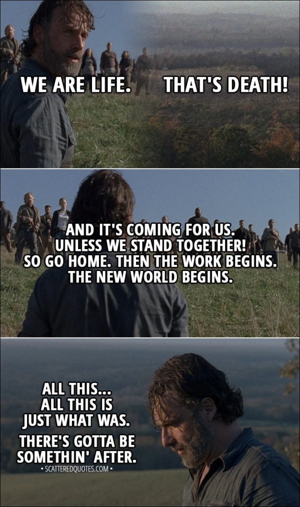 100+ Best 'The Walking Dead' Quotes | Scattered Quotes