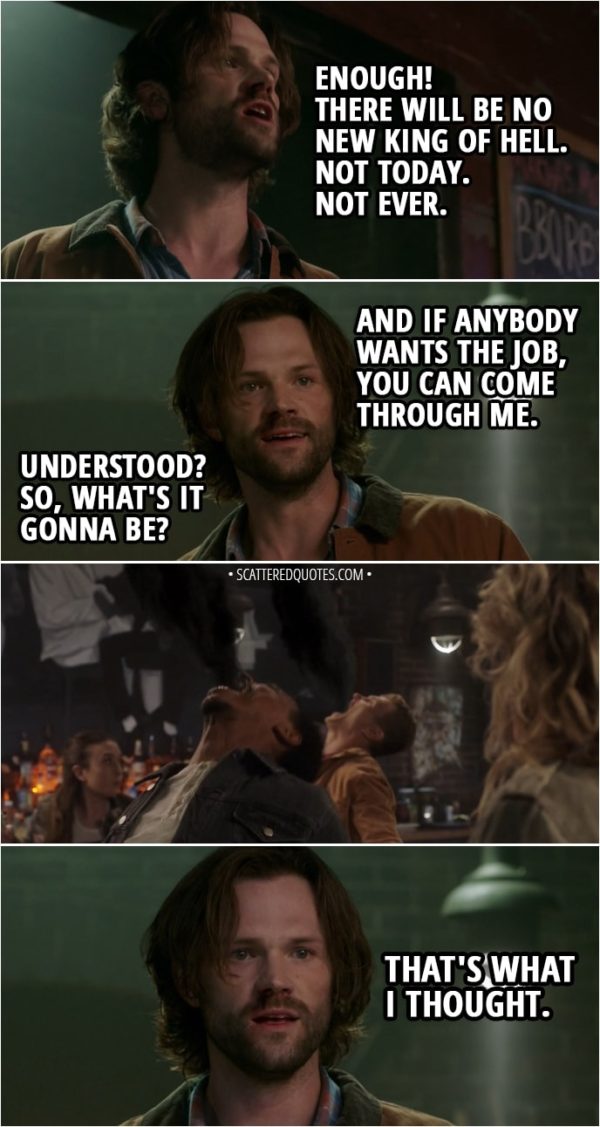 100 Best Sam Winchester Quotes Page 4 Of 10 Scattered Quotes