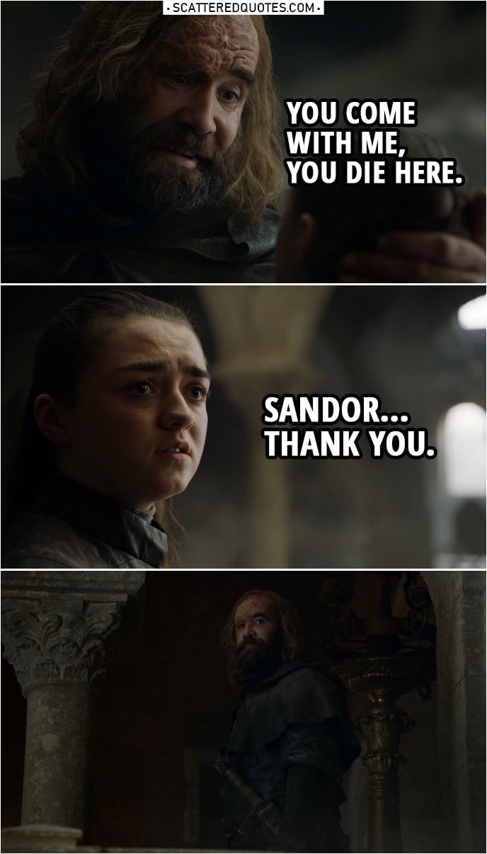 20+ Best 'Sandor Clegane' Quotes | Scattered Quotes