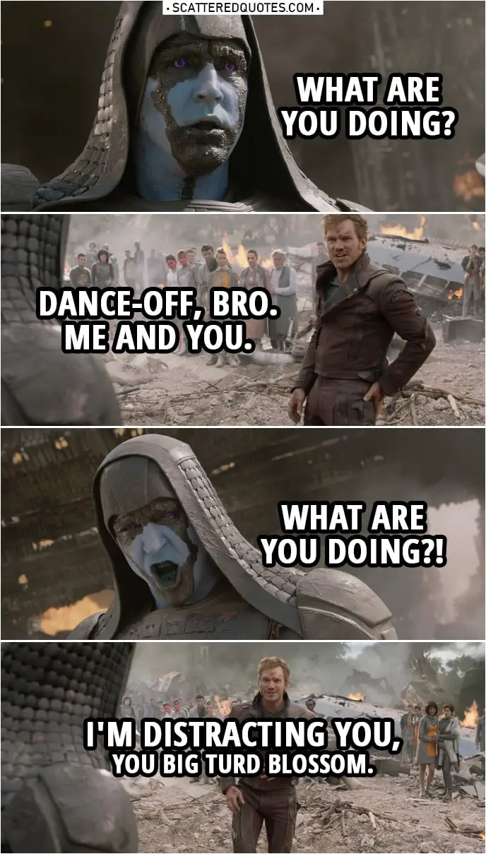 Dance Off Bro Me And You Scattered Quotes