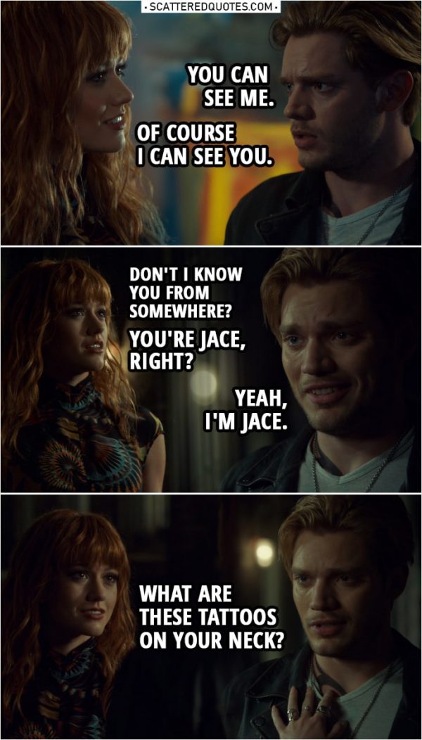 100+ Best 'Shadowhunters' Quotes Scattered Quotes