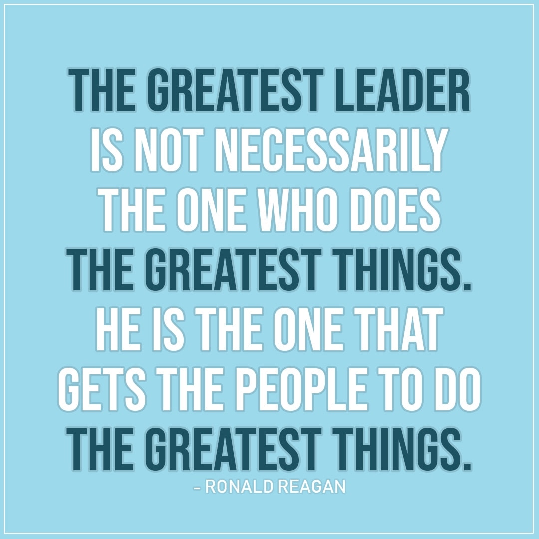 The greatest leader is not necessarily the one... | Scattered Quotes