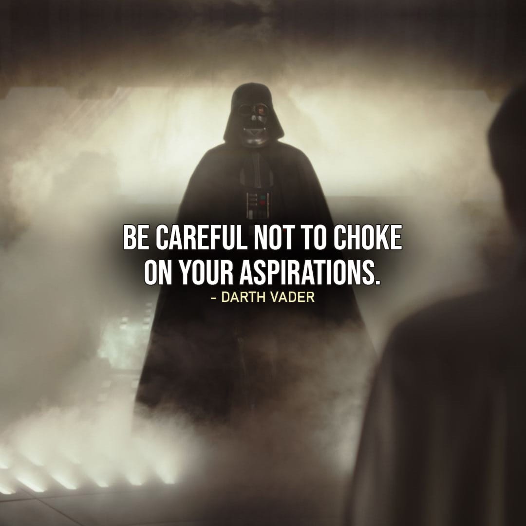 20 Best Darth Vader Quotes From Star Wars Universe Scattered Quotes