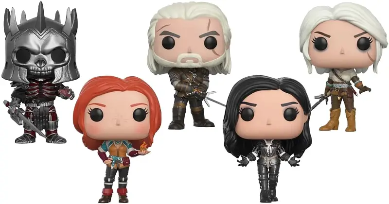 The Witcher Funko Pop Figures - Games Set