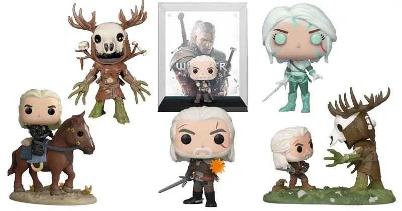 The Witcher Funko Pop Figures - Games Set Limited and Exclusive Figures