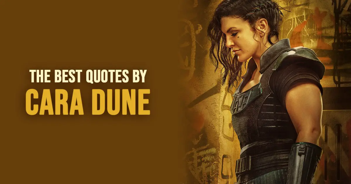 Cara Dune Quotes from Star Wars