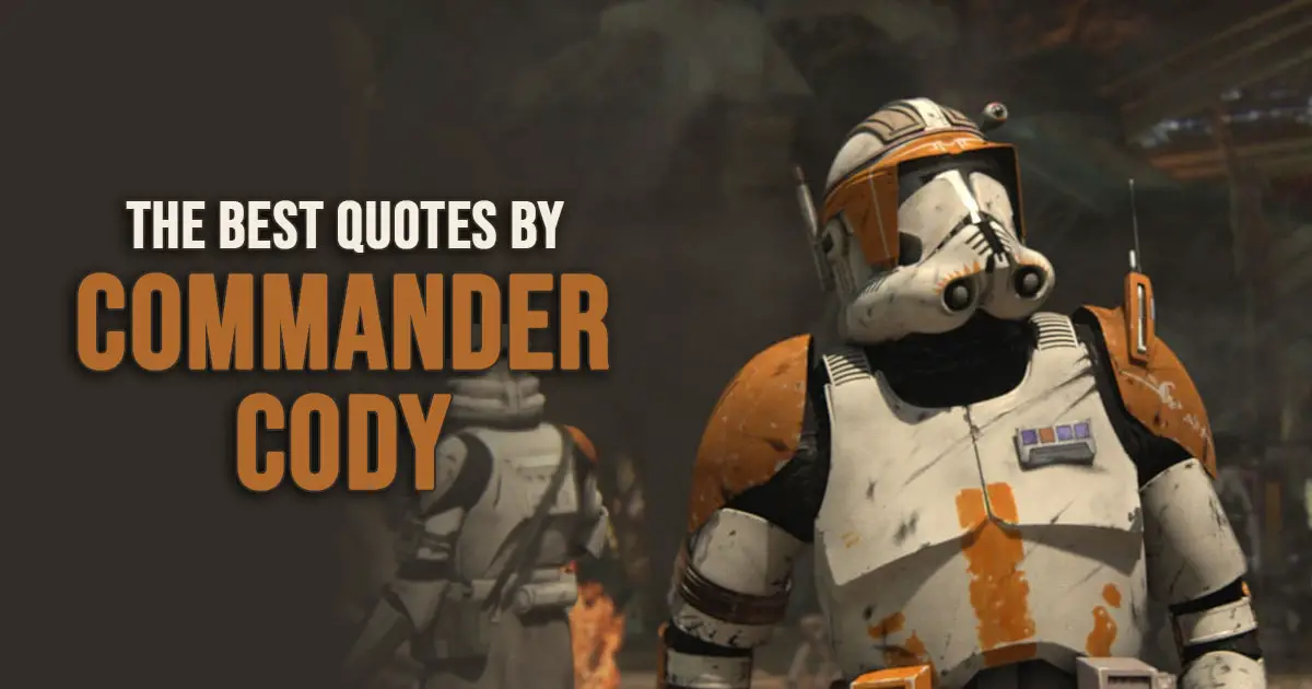 Commander Cody Quotes from Star Wars