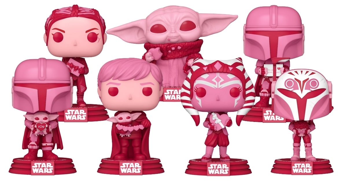 Star Wars Valentines 2022 Edition - Star Wars Funko Pop Figures