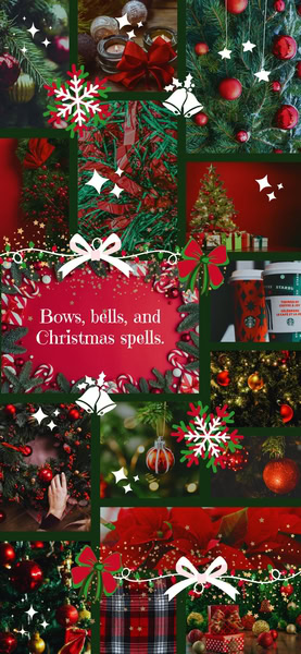 Christmas Wallpaper 22 - Cute Collage - small version
