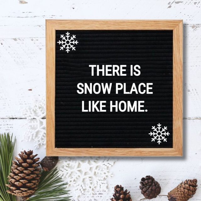 Winter Letter Board Quotes