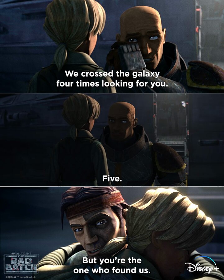 Quote from Star Wars: The Bad Batch 3x04