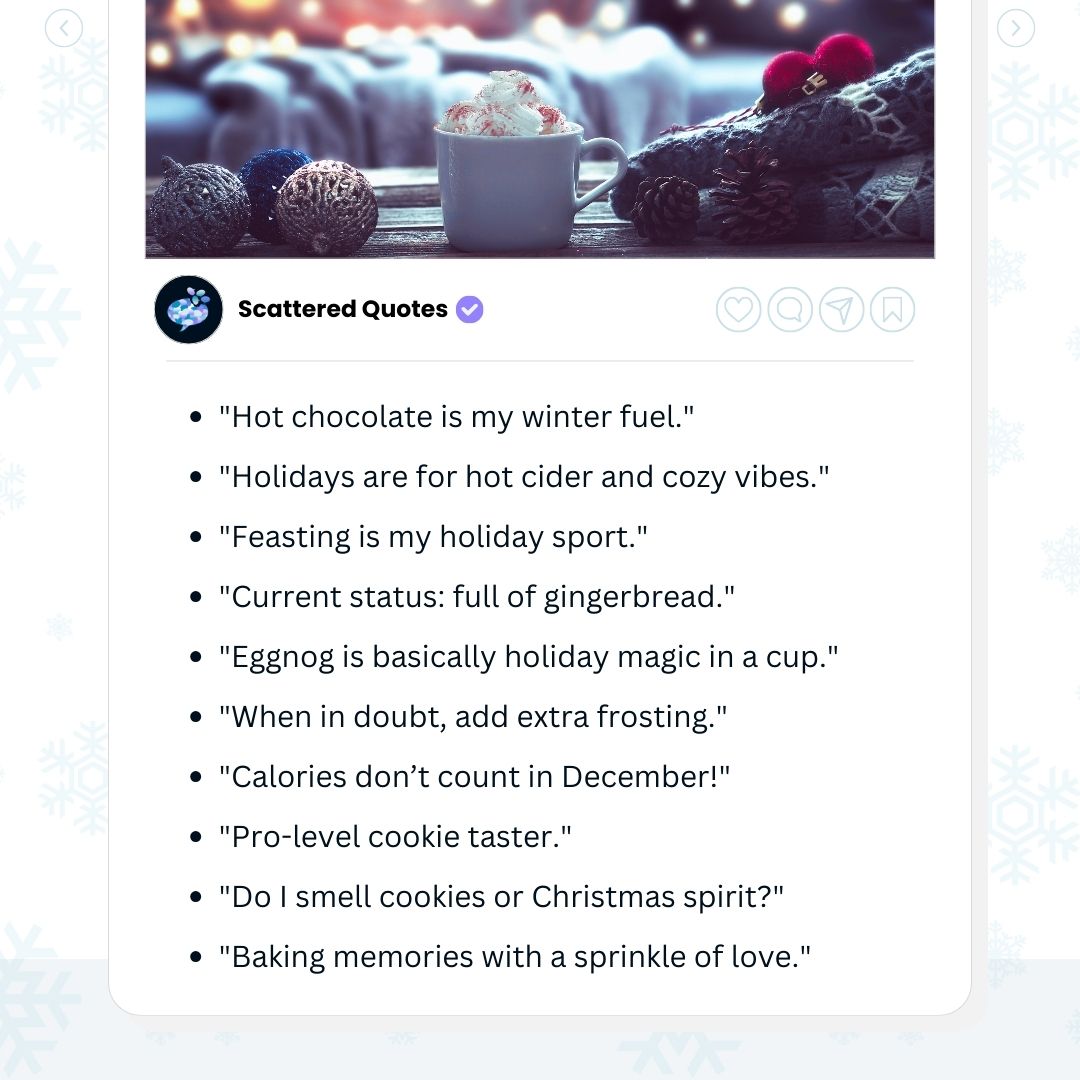 Christmas Captions and Short Quotes for Your Social Media Posts ...
