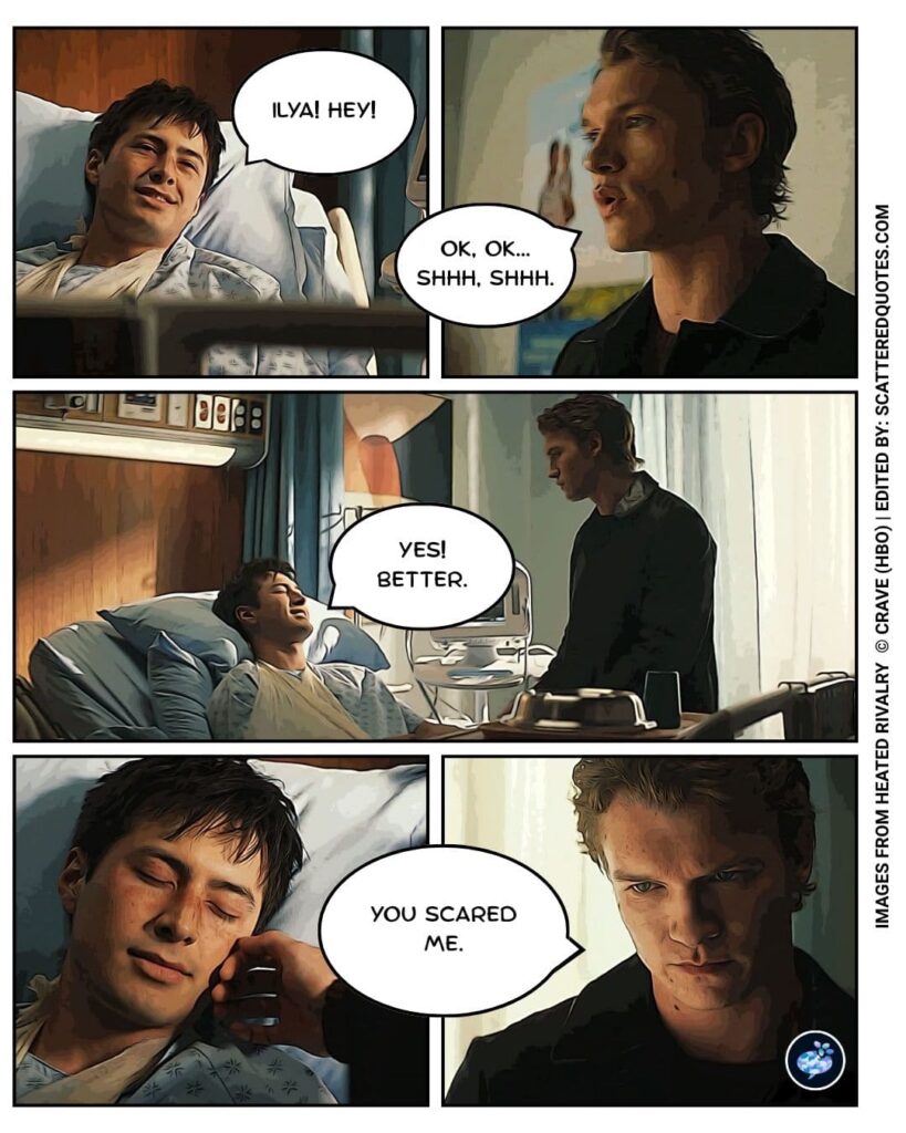 Heated Rivalry Quote: "You scared me." - 1x05