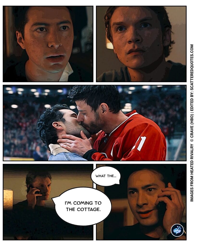 Heated Rivalry Quote: "I'm coming to the cottage." - 1x05