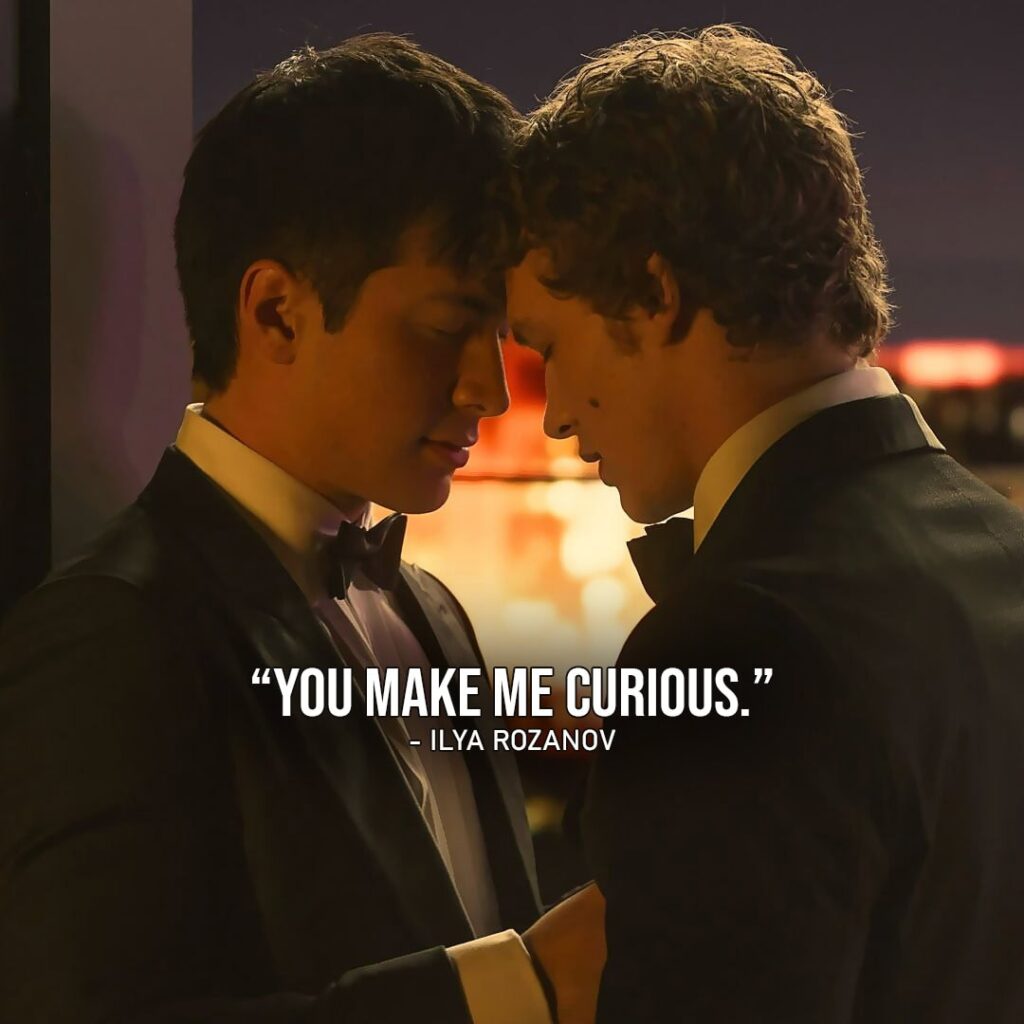 Ilya Rozanov - Top 10 Quote: "You make me curious." (to Shane, Ep. 1x01)