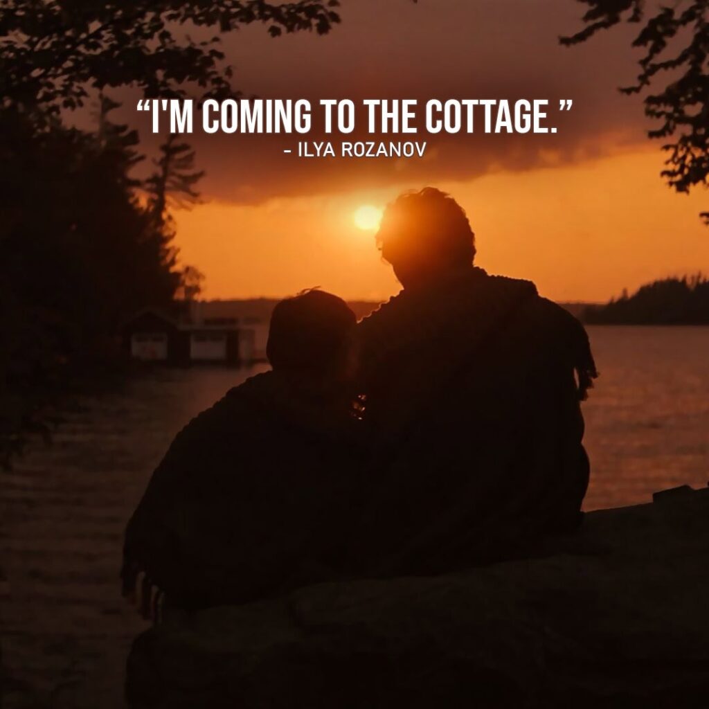 Ilya Rozanov - Top 10 Quote: "I'm coming to the cottage." (to Shane, Ep. 1x05)